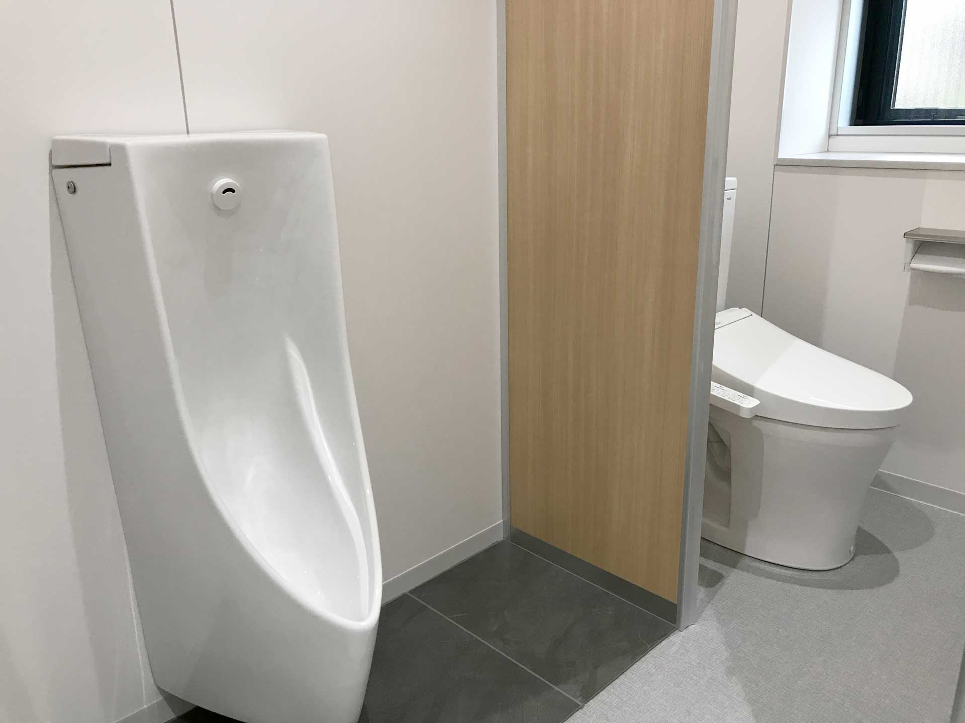 K工場リサイクルセンター新築工事トイレ